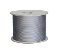 Cavo metallico in acciaio inossidabile 304, lunghezza 5 metri, diametro 14-18 mm, 7 * 19 fili, filo metallico for appendere quadri, stendibiancheria(Diameter 16mm)