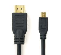 Cavo Micro HDMI Type D 1.5m compatibile con Olympus OM-D E-M10 Mark II III, E-M1 Mark II E-M5 Mk II, Pen-F, Pen E-PL9 E-PL8 E-PL7 E-PL10, Tough TG-5 TG-Tracker - CB-HD1 Cavetto 1.4 Cable HDMI Filo