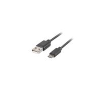 Cavo micro USB 2.0 Lanberg BM-AM 1.0m QC 3.0 nero