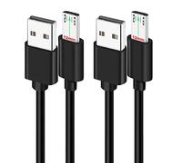 Cavo Micro USB [2Pezzi 1M], Cavo Ricarica Micro USB a Punta Lunga 12mm per Blackview BV4000 BV4900 BV5500 Plus/Pro BV5800 BV6000 BV6000s|Oukitel WP12 WP8 Pro WP6|Doogee|Ulefone Armor X7 Pro X6 X5