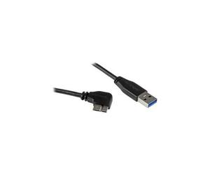 Cavo Micro USB 3.0 Slim StarTech 2M Angolo Retto Micro-USB 2M 6Ft USB3AU2MRS