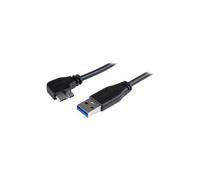 Cavo Micro USB 3.0 Slim StarTech Angolo Sinistro 2M 6Ft USB3AU2MLS