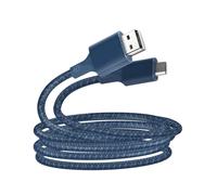 Cavo Micro-USB a USB-A 2.1A Compatibile Ricarica Rapida in Cotone Intrecciato 2m