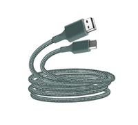 Cavo Micro-USB a USB-A 2.1A Compatibile Ricarica Rapida in Cotone Intrecciato 2m