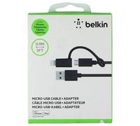 Cavo Micro-USB Belkin Da 3 Piedi Per iPhone - Nero