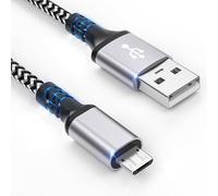 Cavo micro USB,cavo di ricarica micro USB in nylon da 1m,cavo di ricarica ad alta velocità per telefono Android,Samsung Galaxy S7/S6/S4/J7/J5/Note 5,Nokia,Kindle,tablet,LG,HTC,cuffie,power bank