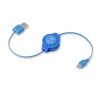 Cavo Micro USB Retrattile 1m Blu: praticità e stile in un solo accessorio