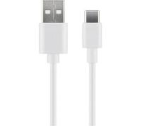 Microconnect USB3.1CCHAR3W cavo USB USB 2.0 3 m USB A USB C Bianco (USB-C to USB2.0 A Cable, 3m - White, for synching and - cha