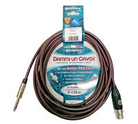Cavo Microfonico Canon Femmina / Jack Microfono XLRF-JTS 5,25 metri Dammiuncavo