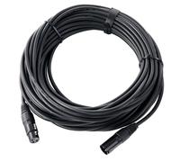Pronomic Fase XFXM-20 cavo del microfono XLR 20 m nero