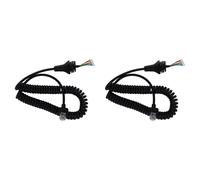 Cavo microfono 2X HM-152 per ICOM HM152 IC F121/S F221/S di ricambio