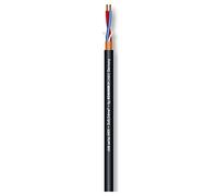 Cavo microfono 2x0.34 100m bk CLUB