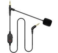 Cavo microfono asta per Sony WH-1000XM5 WH-1000XM4 WH-1000XM3 WH-1000XM2 MDR-1000X - cuffie,cavo intrecciato con sostituzione del microfono esterno,con controllo volume e interruttore mute