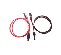 Cavo microfono schermato, 1 coppia di cavi di collegamento for entrambe le estremità, 6/4/2,5 quadrati 10/12/14 AWG con maschio e femmina(16 Awg 1.5mm2,1m black and 1m red)