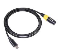 Cavo microfono USB-C a XLR femmina TY07F da 3 m, compatibile con Mac/Windows/VistaMultiColor