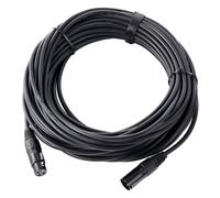 Cavo Microfono XLR 3-Pin PA Studio Palco Cannon Registrazione Professionale 20m