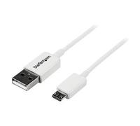 StarTech.com Cavo lungo connettore lightning a 8 pin Apple bianco da 2 m a USB per iPhone / iPod / iPad