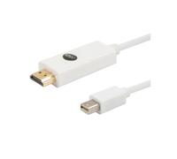 Cavo Mini DisplayPort Savio CL-83 1.8m HDMI Placcato Oro Bianco