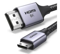 Cavo Mini HDMI - HDMI 2.1 8K 1 m - grigio