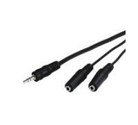 Cavo mini jack Y/splitter Goobay Audio da 3,5 mm NEW