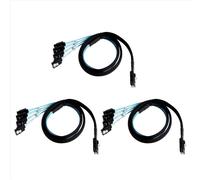 Cavo Mini SAS 36 pin (SFF-8087) maschio a 4 SATA 7 pin femmina, 1,0 m