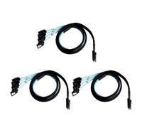 Cavo Mini SAS 36 pin (SFF-8087) maschio a 4 SATA 7 pin femmina, 1,0 m