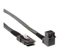 InLine Cavo Mini SAS, SFF-8643 a SFF-8087 + Sideband, 1m, connettore 90°