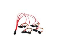 StarTech.com 50cm Internal Serial Attached SCSI Mini SAS Cable - SFF8087 to 4x S