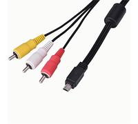 Cavo Mini USB a Cavo Audio Video AV Mini USB a 3 per Fotocamera IXUS 990 IS 980 IS 970 IS 870 IS 200