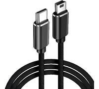 Cavo mini-USB a tipo-C da 1 m compatibile con fotocamera digitale, lettore MP3, controller PS3, ricevitore GPS, XPS, Chromebook e altri dispositivi Mini USB