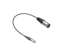 Cavo Mini XLR maschio a XLR maschio Connettore audio professionale a 3 pin