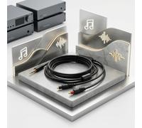 Cavo MMCX in PVC nero 130 cm per cuffie per shure SRH1440 SRH1840 SRH1540