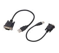 Cavo modem RS232Null4 Comunicazione diretta del dispositivo, cavo DB9 maschio-femmina resistente con prestazioni stabili, ideale per il trasferimento