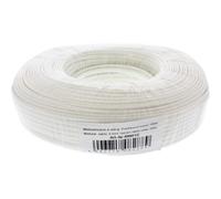 Cavo modulare - Nastro piatto quadripolare bianco - Anello da 100 m NEW