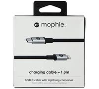 Cavo Mophie Fast Charge USB-C A 8-Pin (6FT) - Nero