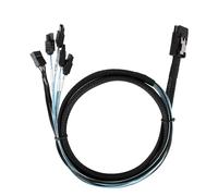 Cavo multicanale Espande le esigenze di archiviazione Prestazioni RAID hardware Design flessibile Cavo breakout interno da Mini SAS a SATA Migliore