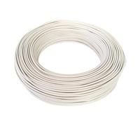 Cavo multipolare H03 2X0.50 bianco - matassa 100 metri