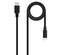 Nanocable 10.01.2101-L150 cavo USB USB 2.0 15 m USB C USB A Nero