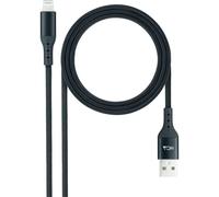 Cavo Nanocable Lightning a USB 2.0 maschio/maschio 1 m Nero
