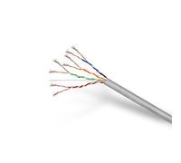 NANOCABLE 10.20.0302 - Cavo di Rete RJ45 Cat. 5E UTP AWG24 Rigido, Bobina 100 MTS, Grigio