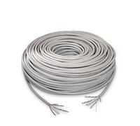 Nanocable 10.20.0504 - Cavo di Rete RJ45 Cat.6 UTP AWG24 Rigido, Bobina 305 MTS
