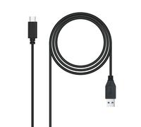 Cavo nanocavo USB-C 3.1 Gen 2 10Gbps maschio - USB-A maschio 1,50 m - Nouvo