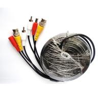 CAVO Collegamento Prolunga per TELECAMERA VIDEO SORVEGLIANZA 20 MT BNC+ALIM.+RCA