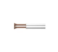 EMOS Cavo in rame S8251, 2 x 0,5 mm², 100 m, rame puro per bassa tensione, bianco con polarità contrassegnata