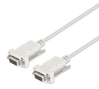 Cavo Pc/Pc Null Modem Cavo AT, AT cross over DB 9p. F/F 1,8 m