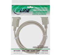 Cavo null modem - presa 9 pin - presa - clip - 2 m NEW
