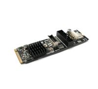 Cavo NVME 20 Cm M-Key NGFF Spina A USB 3.1 & 2.0 Pannello Frontale Tipo E Presa