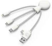 Cavo Octopus Multi 4 in 1 Caricatore Universale In Plastica Riciclata usb USB C