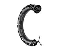 Cavo Organizer per cavi, Multipurpose Cable Management Snake, Tavolo Wire Organizer, Design, Easy Clip - Installazione (nero, 1 pacchetto), Ideal for Speaker Cables