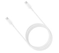 Cavo Originale 1,80m per Samsung Galaxy A35, A55, A25, A15, A05s, A14, A23, A54, A34, A33,... USB-C verso USB-C 3A, Sincronizzazione e Carica Ultra Rapida 45W Bianco